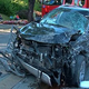 Illustration for article titled McLaren SLR Crashes, Destroys Surrounding Cars In Ferrari Street Race